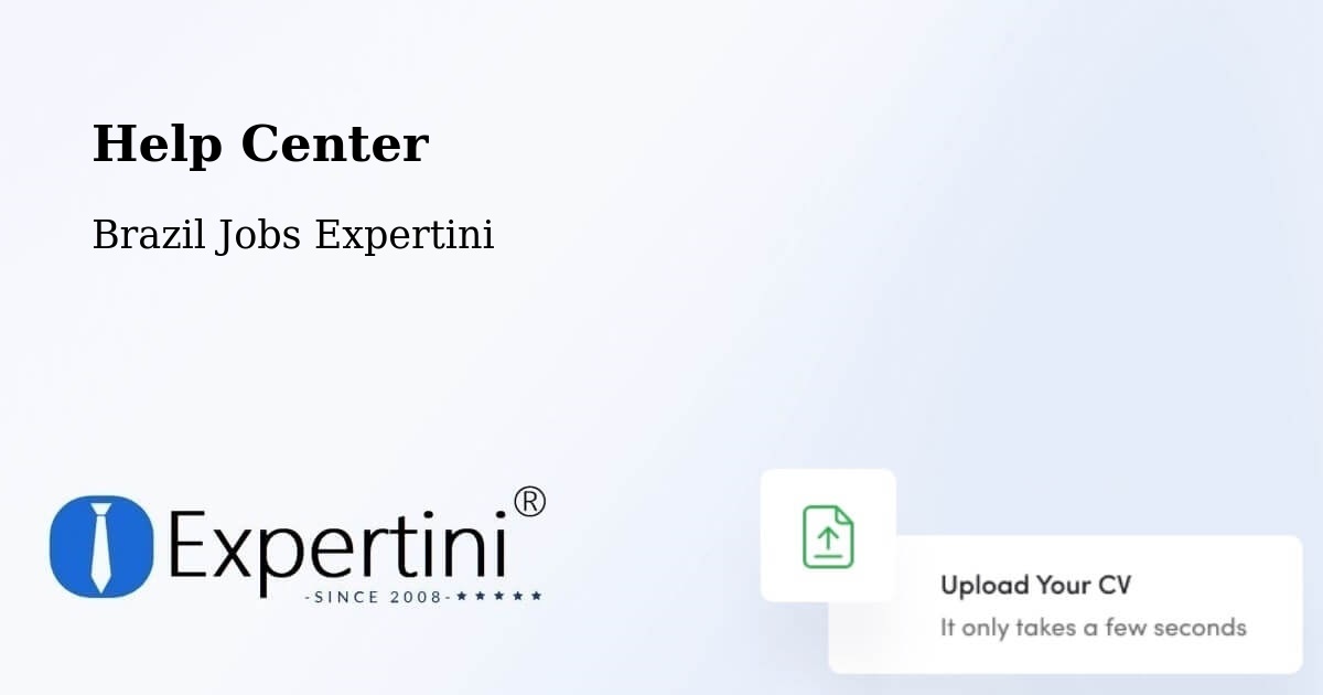 Help Center – Osasco - Brazil Jobs Expertini