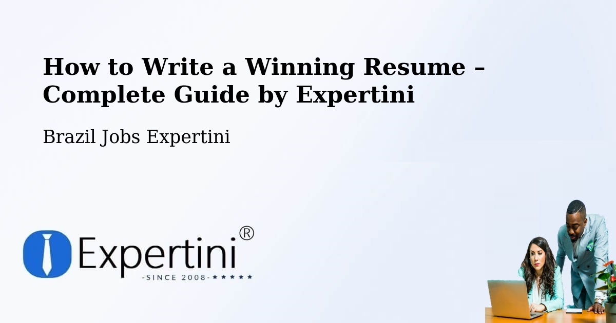 Resume Writing Guide for Job Seekers – Osasco - Osasco, Brazil Jobs Expertini